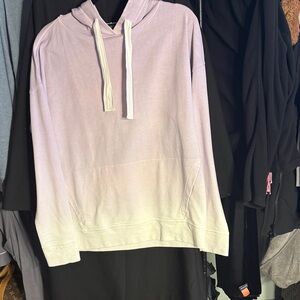 Alala Purple and White Hoodie